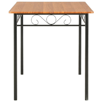 vidaXL Dining Table Brown 47.2"x27.6"x29.5" MDF 1402