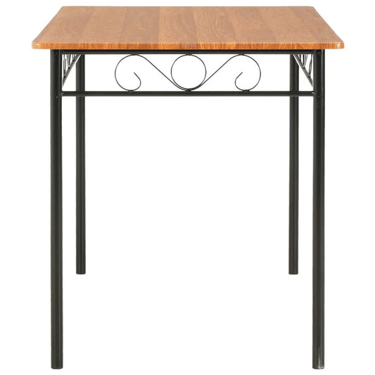 vidaXL Dining Table Brown 47.2"x27.6"x29.5" MDF 1402