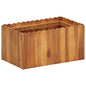 vidaXL Garden Raised Bed 19.6"x11.8"x9.8" Solid Acacia Wood, 45917