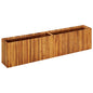 vidaXL Garden Raised Bed 78.7"x11.8"x19.6" Solid Acacia Wood, 45926
