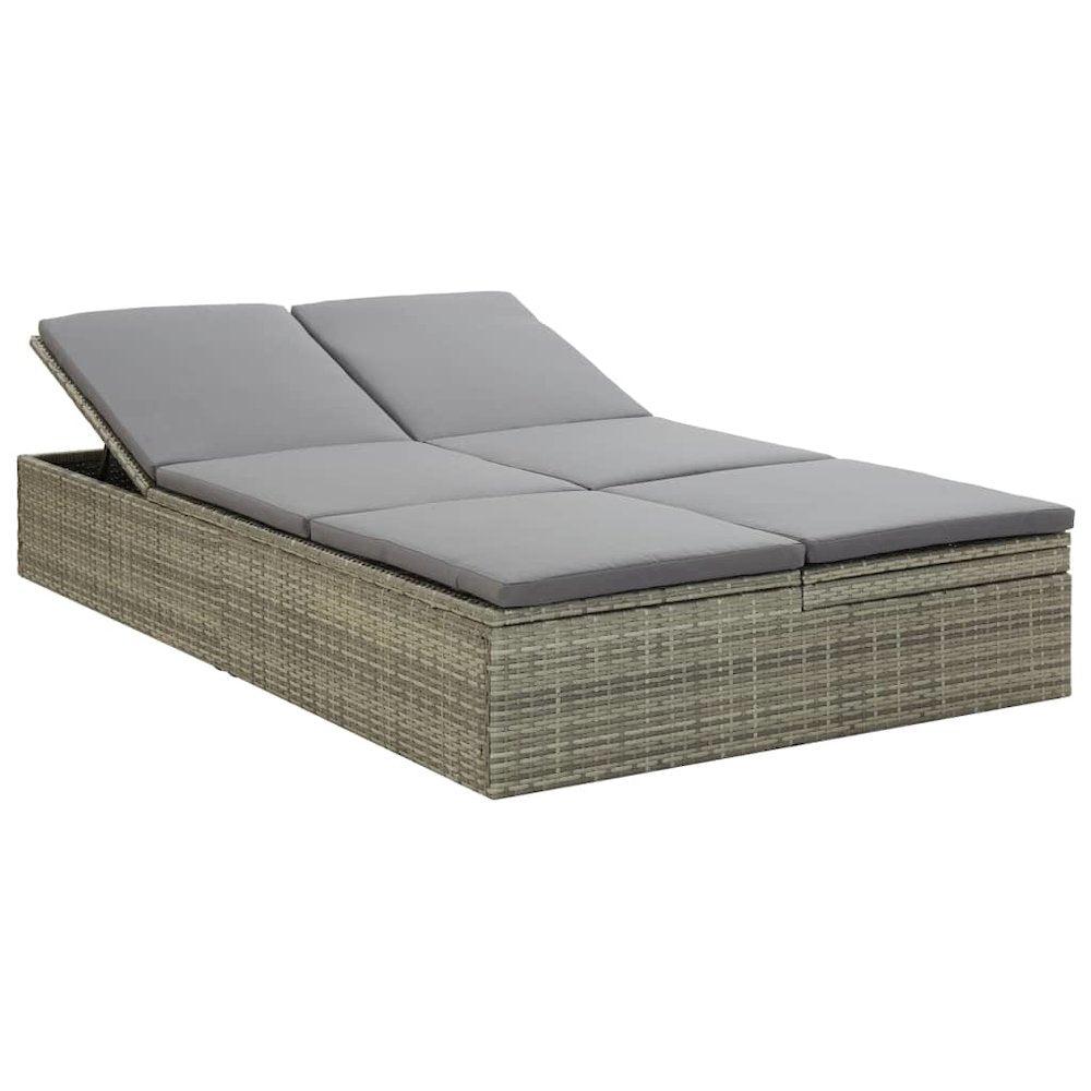 Sun Bed Grey and Dark Grey