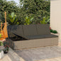 Sun Bed Grey and Dark Grey