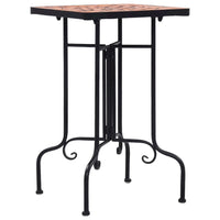 vidaXL Mosaic Side Table Terracotta Ceramic, 46709