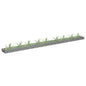 vidaXL Gabion Raised Bed Galvanized Steel 141.7"x11.8"x3.9"