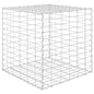 vidaXL Cube Gabion Raised Bed Steel Wire 23.6"x23.6"x23.6", 145651