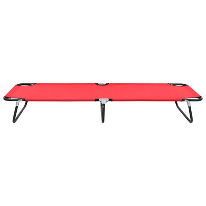 Sun Lounger Red