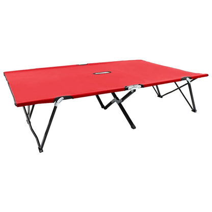 Sun Lounger Red