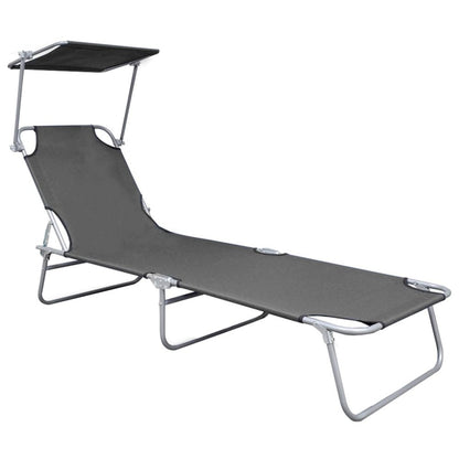 Sunlounger Gray