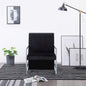 Armchair Black Velvet Standard Ergonomic Armchair Rectangular