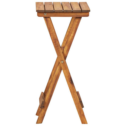 vidaXL Plant Stand 11.8"x11.8"x26.4" Solid Acacia Wood, 46559