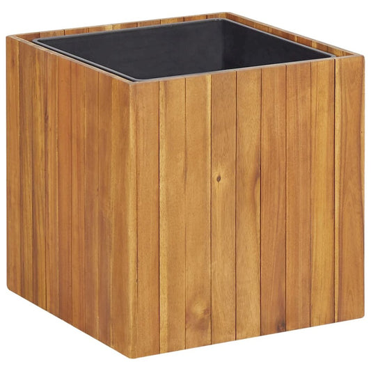 vidaXL Garden Raised Bed Pot 17.1"x17.1"x17.3" Solid Acacia Wood, 46569