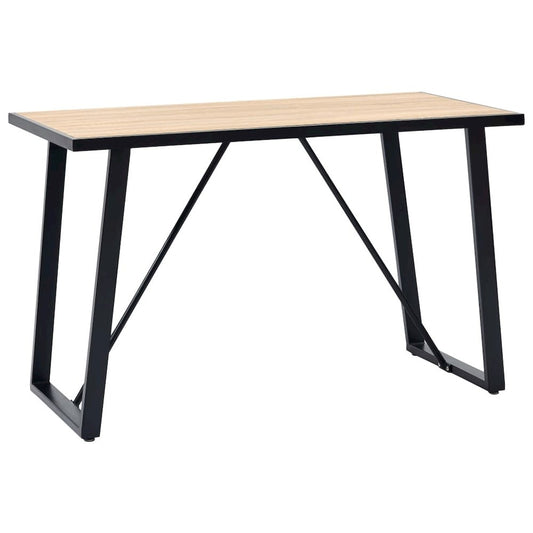 vidaXL Dining Table Oak 47.2"x23.6"x29.5" MDF, 281560