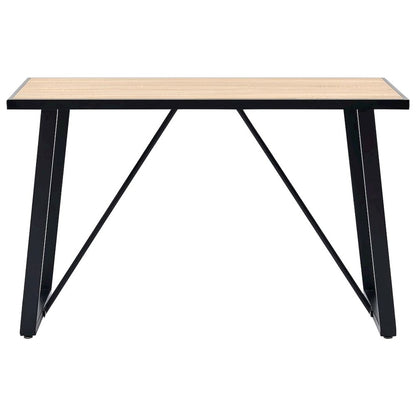 vidaXL Dining Table Oak 47.2"x23.6"x29.5" MDF, 281560