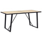 vidaXL Dining Table Oak 63"x31.5"x29.5" MDF, 281562