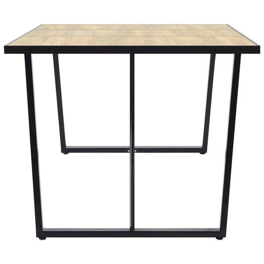 vidaXL Dining Table Oak 78.7"x39.4"x29.5" MDF, 281564