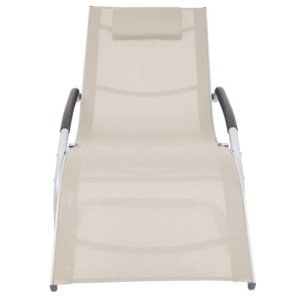 Sun Lounger Cream, Grey