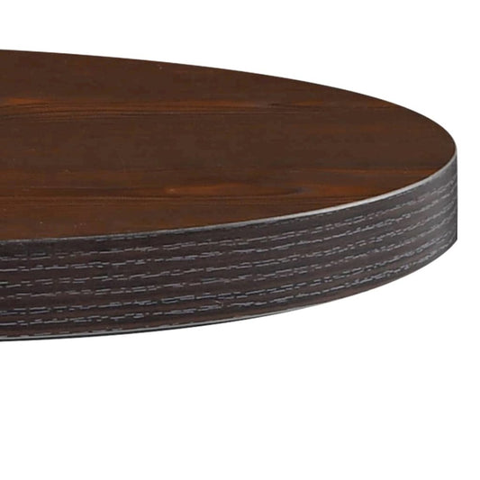 Bistro Table Dark Brown 19.7" MDF