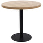 Bistro Table Light Brown 31.5" MDF