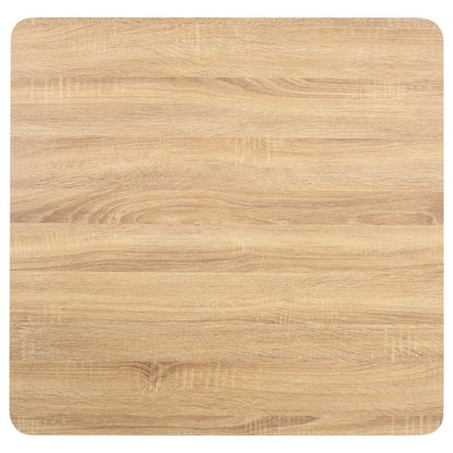 Bistro Table Light Brown 31.5"x31.5" MDF