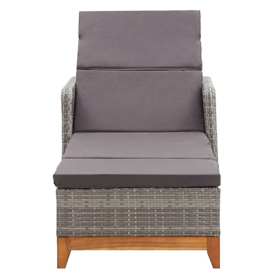 Sun Lounger Grey