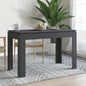 vidaXL Dining Table Gray 47.2"x23.6"x29.9" Chipboard, 800758