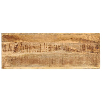 vidaXL Console Table 43.3"x13.8"x29.9" Solid Mango Wood