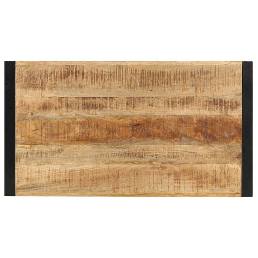 vidaXL Bar Table 43.3"x23.6"x43.3" Solid Mango Wood