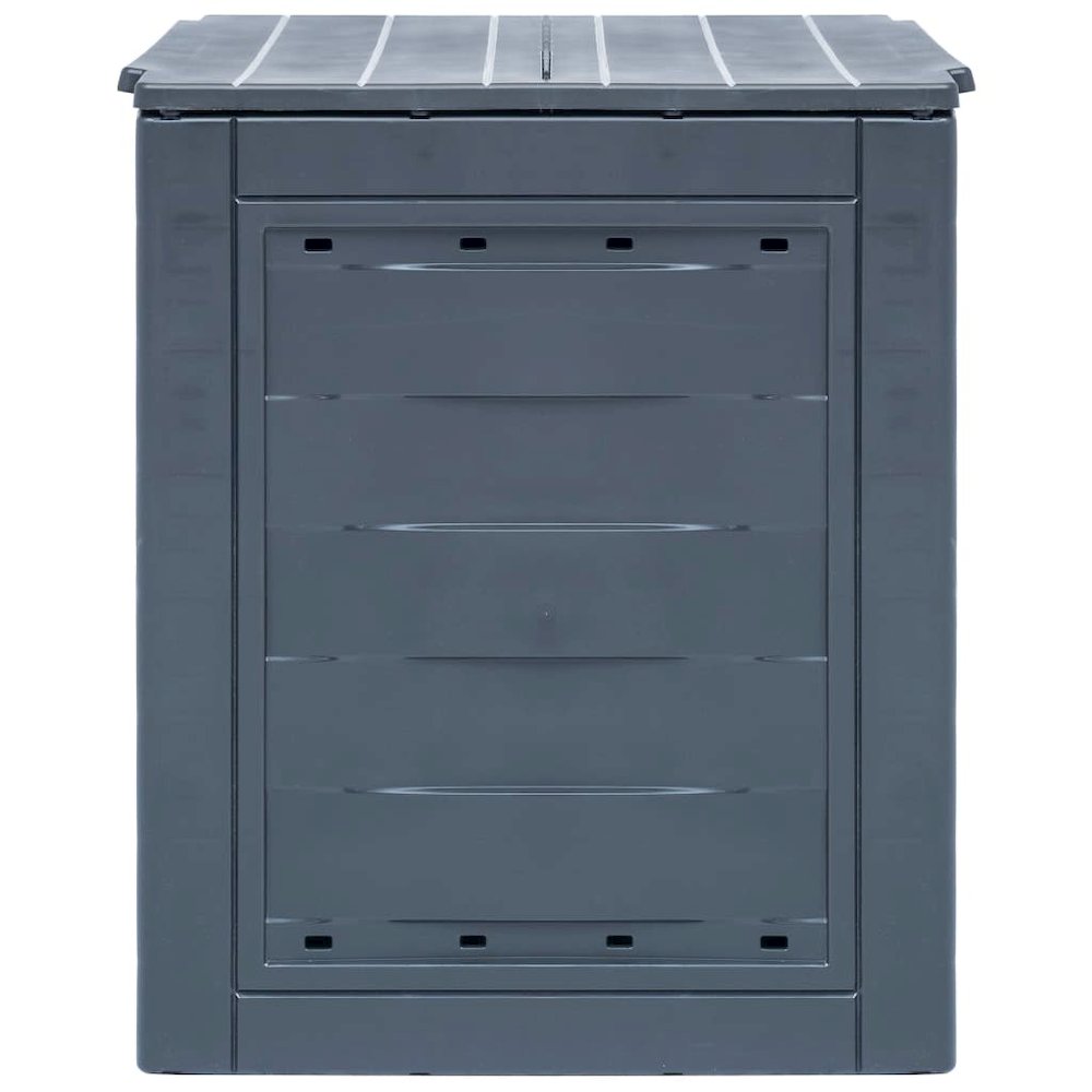 Garden Composters 2 pcs Gray 23.6"x23.6"x28.7" 137.4 gal