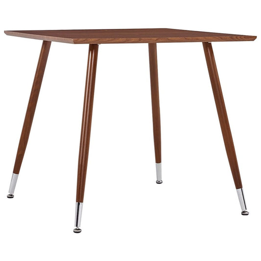 vidaXL Dining Table Brown 31.7"x31.7"x28.7" MDF, 248314
