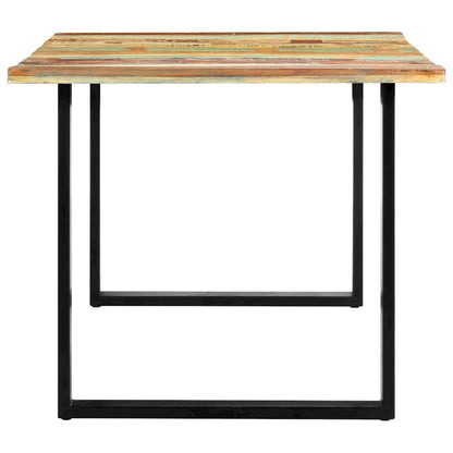 vidaXL Dining Table 70.9"x35.4"x29.9" Solid Reclaimed Wood, 285830