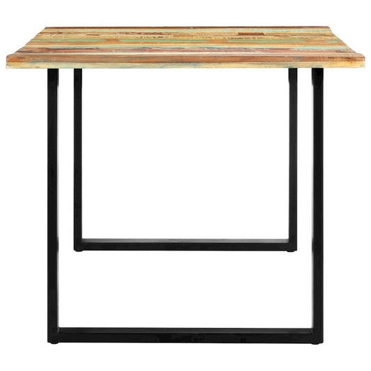 vidaXL Dining Table 70.9"x35.4"x29.9" Solid Reclaimed Wood, 285830
