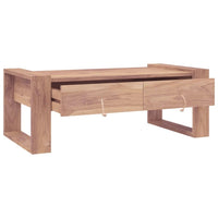 Coffee Table 43.3"x23.6"x15.7" Solid Teak Wood
