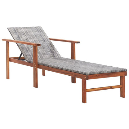 Sunlounger Grey, Dark Grey