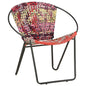 Chair Multicolor Chindi fabric (100% cotton), powder-coated steel