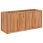 Garden Raised Bed 59.1"x19.7"x27.6" Solid Wood Teak