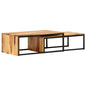 vidaXL Nesting Tables 2 pcs Solid Sheesham Wood, 287331