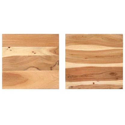 vidaXL Side Tables 2 pcs Solid Acacia Wood, 287351