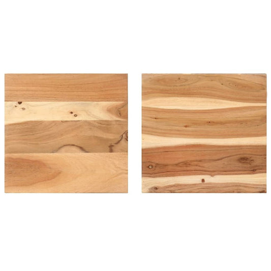 vidaXL Side Tables 2 pcs Solid Acacia Wood, 287351