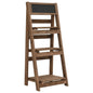 vidaXL 3-Tier Plant Stand with Blackboard 15.7"x11.8"x35.4" Solid Fir Wood
