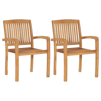 Stacking Dining Chair Set of 2