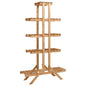 vidaXL Plant Stand 32.7"x9.8"x55.9" Firwood 7235