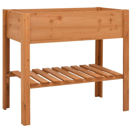 vidaXL Planter 34.6"x16.9"x31.5" Firwood 7237