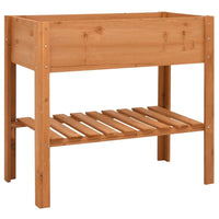 vidaXL Planter 34.6"x16.9"x31.5" Firwood 7237