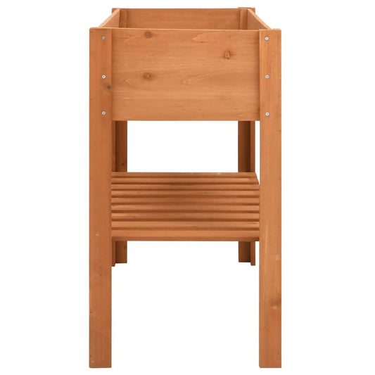 vidaXL Planter 34.6"x16.9"x31.5" Firwood 7237