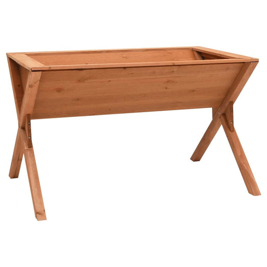 vidaXL Planter 35.4"x21.7"x22" Firwood 7241