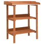 vidaXL Plant Stand 29.9"x14.6"x35" Firwood 7244