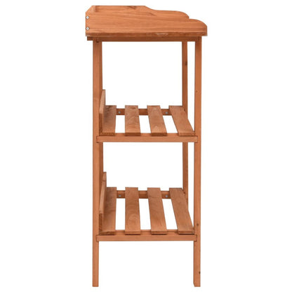 vidaXL Plant Stand 29.9"x14.6"x35" Firwood 7244