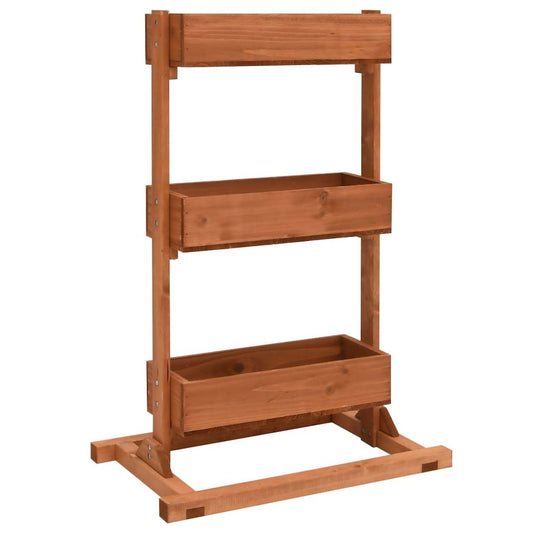 vidaXL Planter 20.5"x11.8"x30.7" Firwood 7249