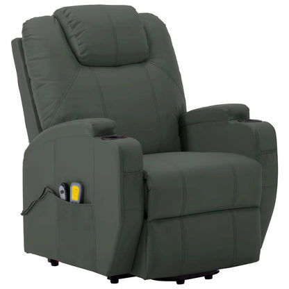 Stand Up Massage Chair Anthracite Faux leather, PVC, iron Standard