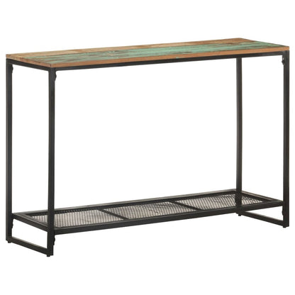 vidaXL Console Table 43.3"x13.8"x29.5" Solid Reclaimed Wood 0248